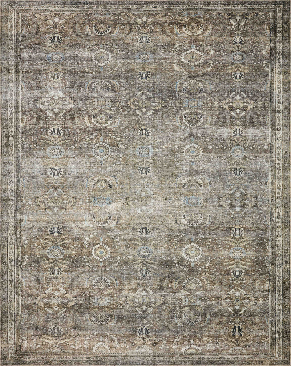 Loloi - Area Rug - Layla Antique/Moss Rug - Union Lighting Luminaires Décor