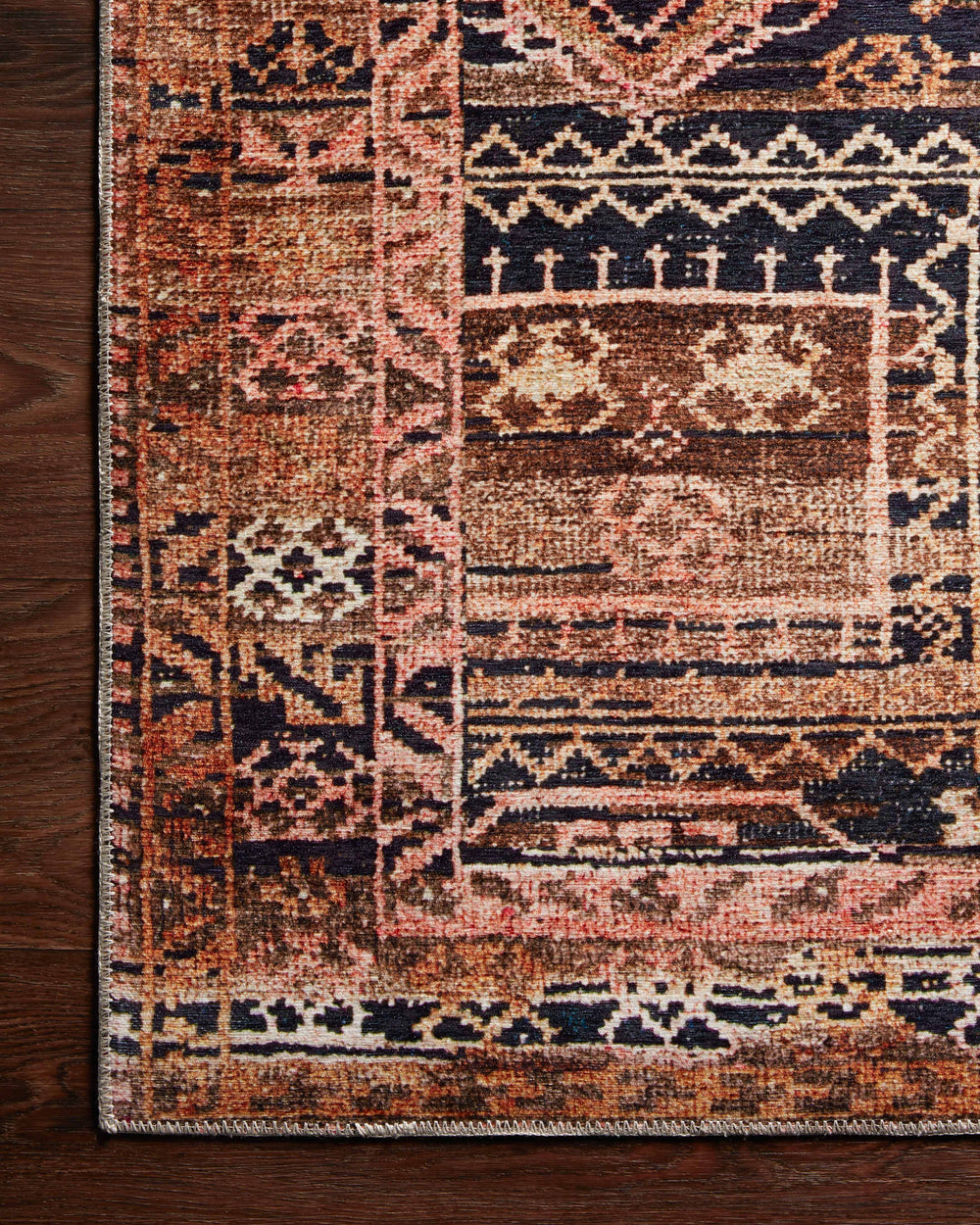 Layla Mocha / Blush Rug (LAY-14)