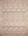 Loloi - Area Rug - Layla Pink/Lagoon Rug - Union Lighting Luminaires Décor
