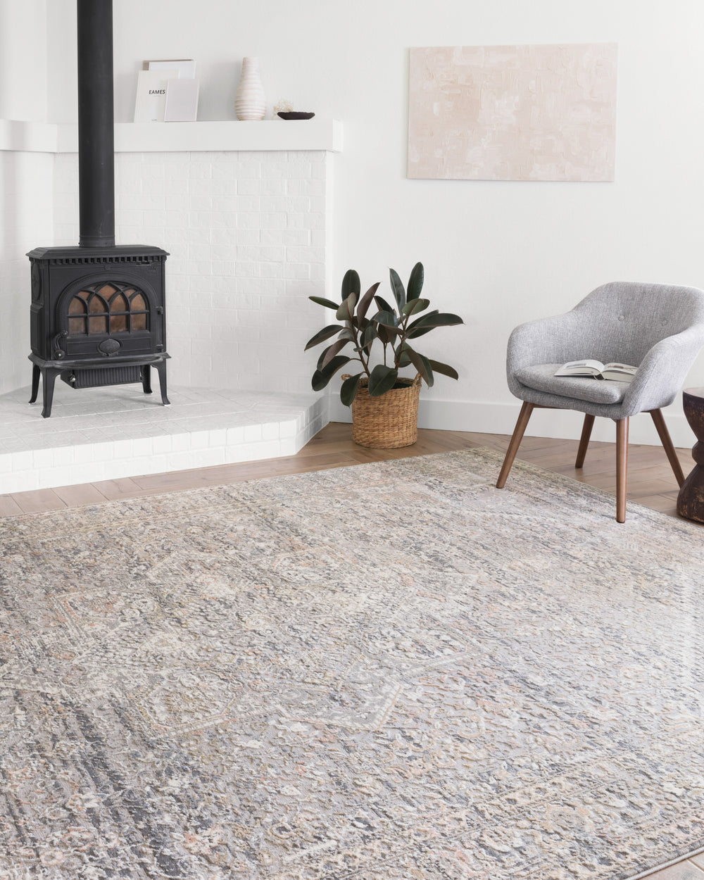 Luc-01 Lucia Gray / Sunset Rug