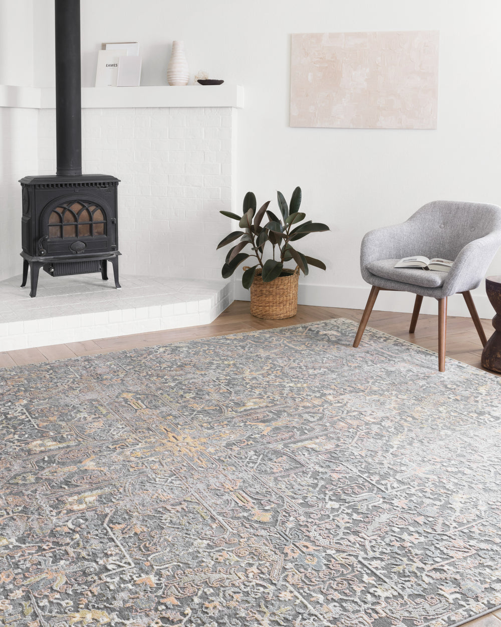 LUC-02 LUCIA CHARCOAL / MULTI MULTI