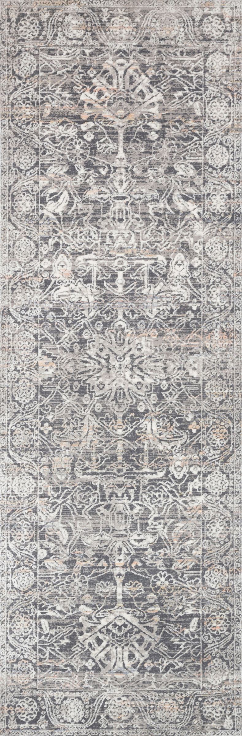 Luc-03 Lucia Steel / Ivory Rug