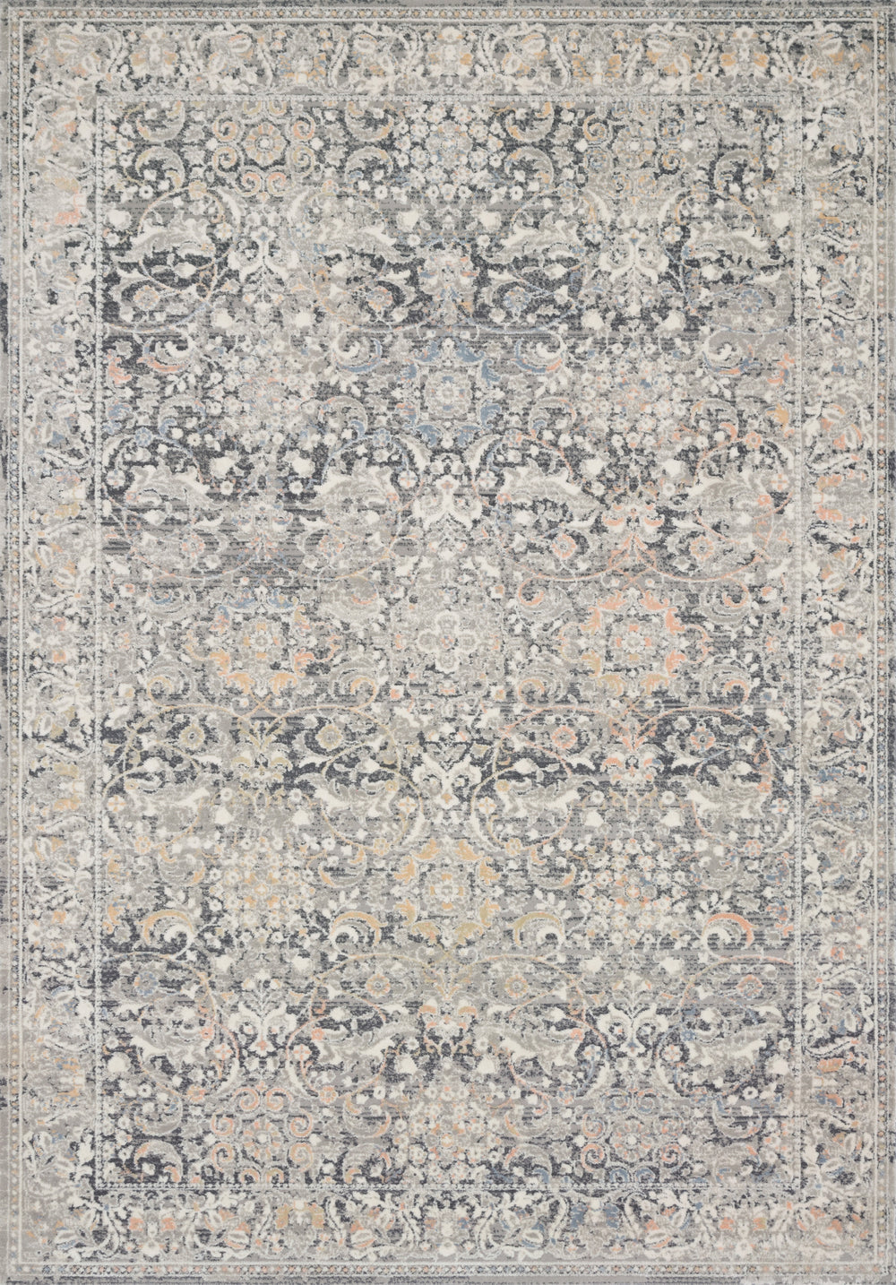 Loloi - Area Rug - Lucia Grey/Mist Rug - Union Lighting Luminaires Décor