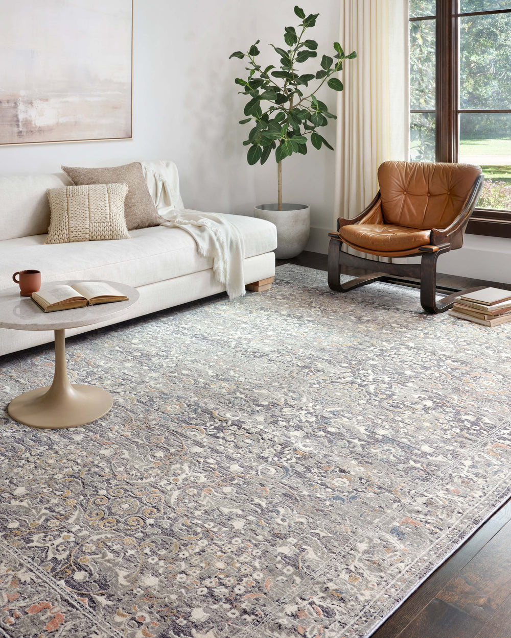 Lucia Grey / Mist Rug (LUC-04)