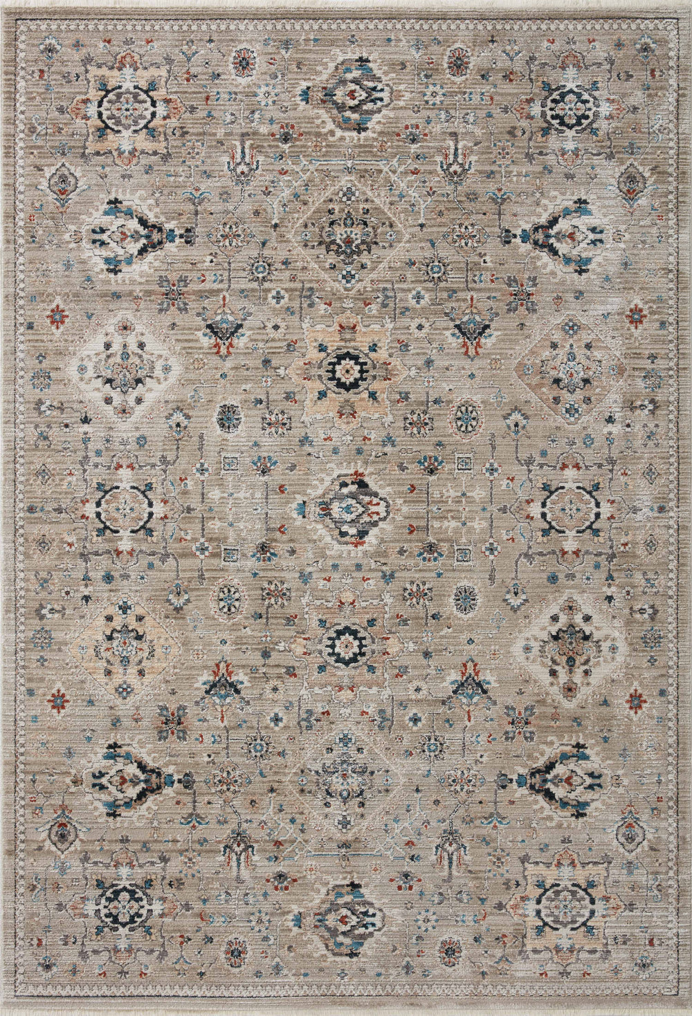 Loloi - Area Rug - Leigh Dove/Multi Rug - Union Lighting Luminaires Décor