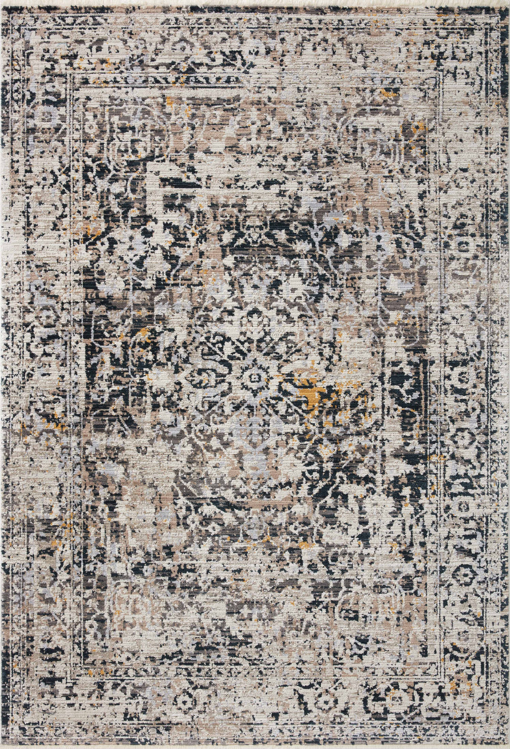 Loloi - Area Rug - Leigh Charcoal/Taupe Rug - Union Lighting Luminaires Décor