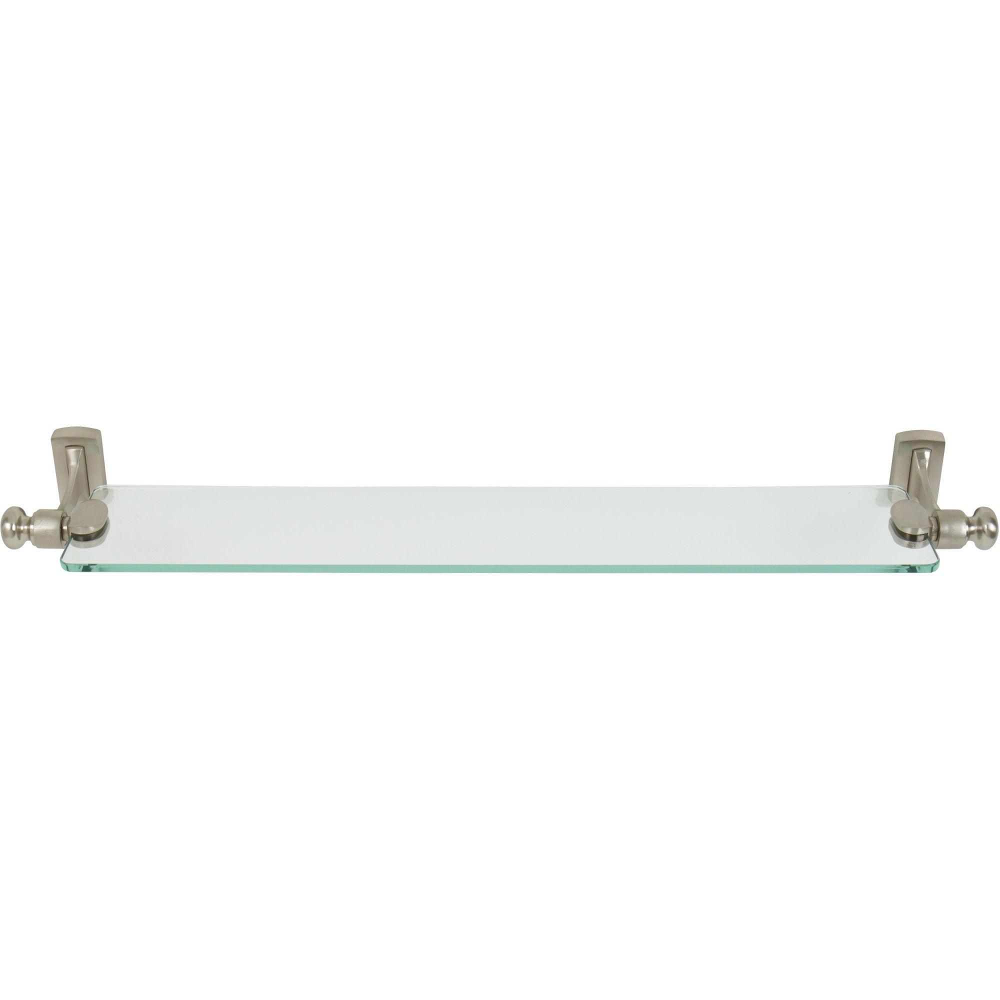 Atlas - Hardware - Legacy Bath Glass Shelf - Brushed Nickel - Union Lighting Luminaires Decor