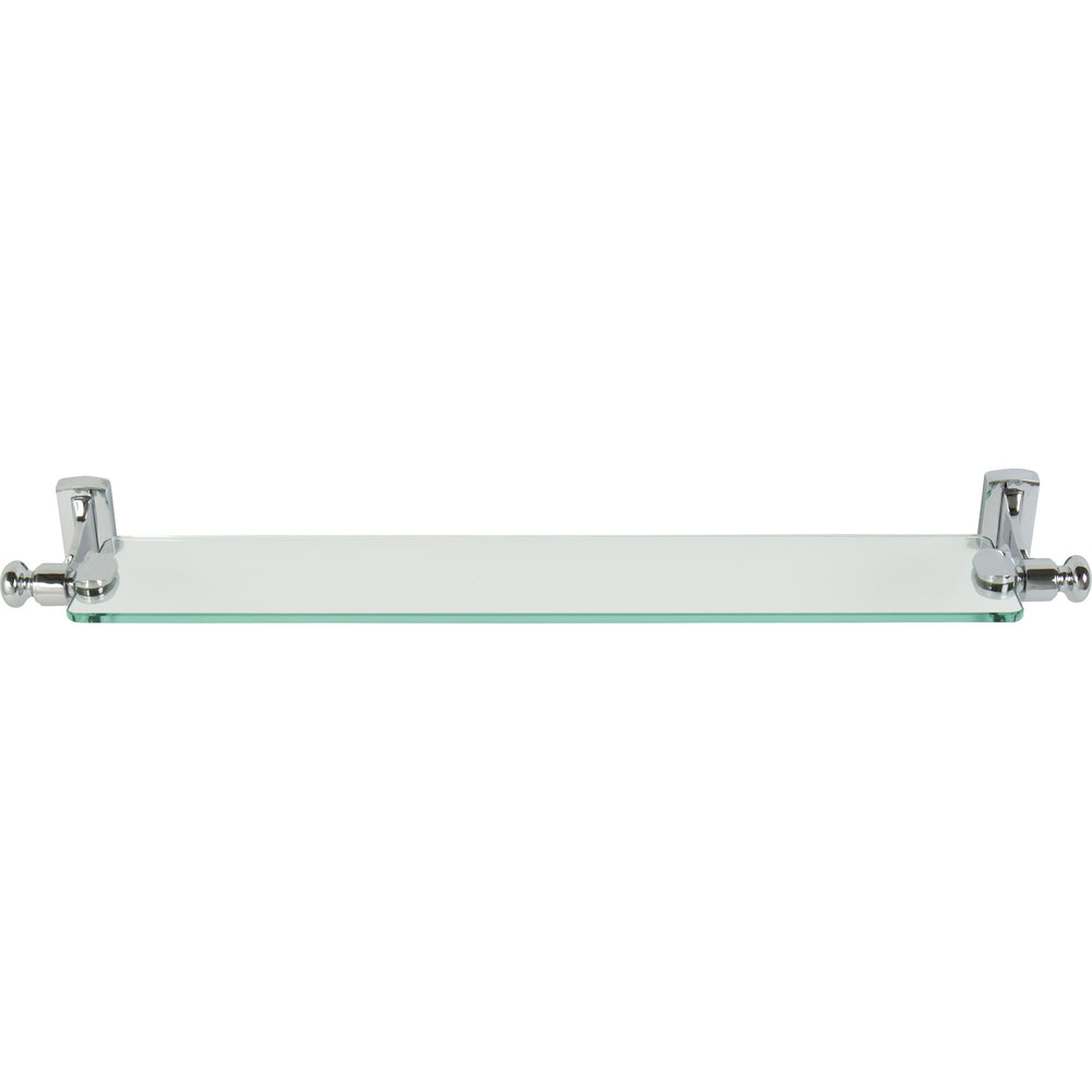 Atlas - Hardware - Legacy Bath Glass Shelf - Polished Chrome - Union Lighting Luminaires Decor
