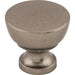 Top Knobs - Hardware - Bergen Knob - Polished Nickel - Union Lighting Luminaires Décor