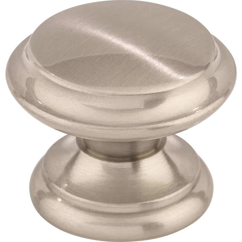 Top Knobs - Hardware - Flat Top Knob - Polished Nickel - Union Lighting Luminaires Décor