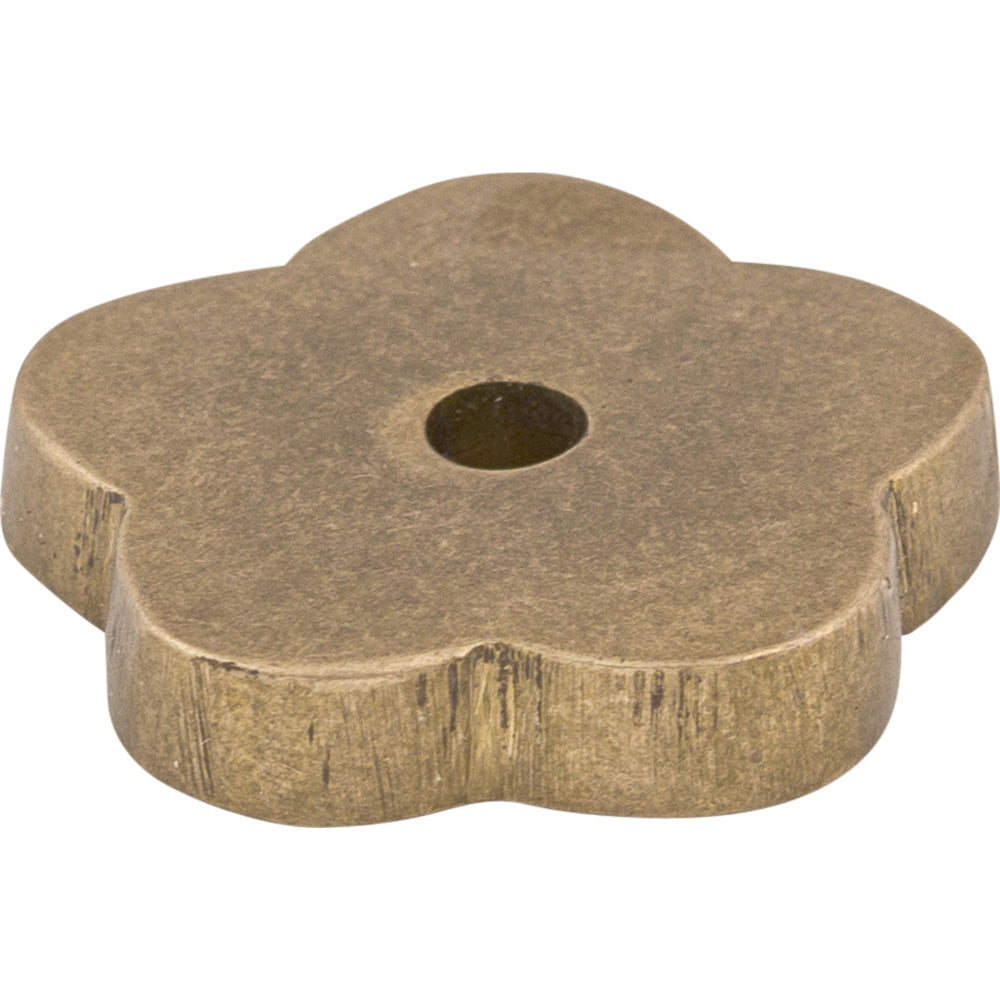 Top Knobs - Hardware - Aspen Flower Backplate - Medium Bronze - Union Lighting Luminaires Décor