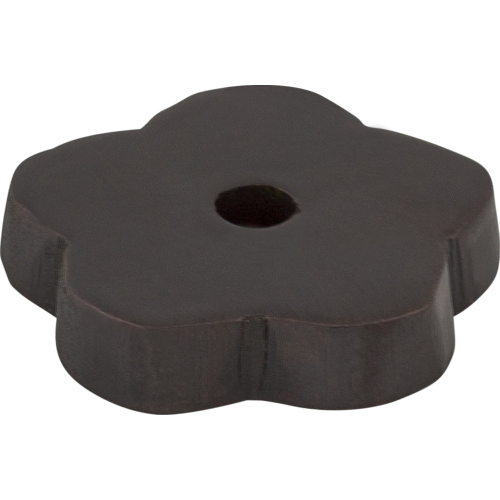 Top Knobs - Hardware - Aspen Flower Backplate - Mahogany Bronze - Union Lighting Luminaires Décor