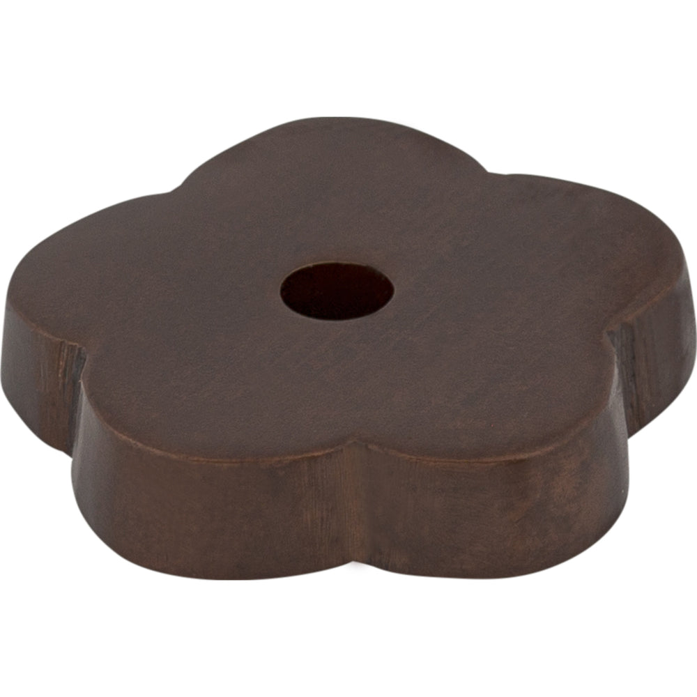 Top Knobs - Hardware - Aspen Flower Backplate - Polished Nickel - Union Lighting Luminaires Décor