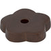 Top Knobs - Hardware - Aspen Flower Backplate - Polished Nickel - Union Lighting Luminaires Décor