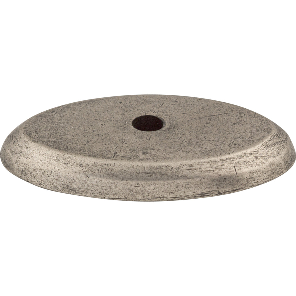 Top Knobs - Hardware - Aspen Oval Backplate - Light Bronze - Union Lighting Luminaires Décor