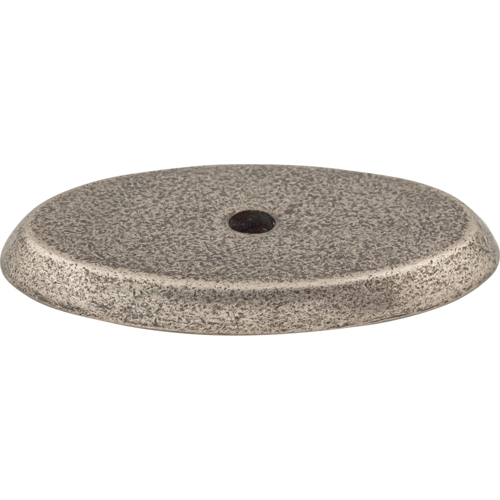 Top Knobs - Hardware - Aspen Oval Backplate - Light Bronze - Union Lighting Luminaires Décor