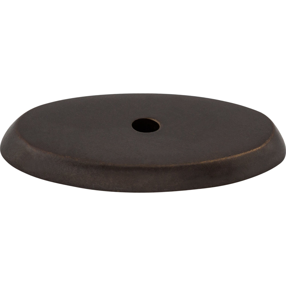 Top Knobs - Hardware - Aspen Oval Backplate - Polished Chrome - Union Lighting Luminaires Décor