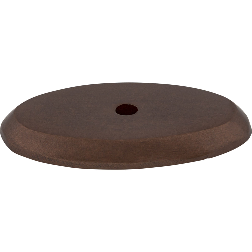 Top Knobs - Hardware - Aspen Oval Backplate - Silicon Bronze Light - Union Lighting Luminaires Décor
