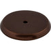 Top Knobs - Hardware - Aspen Round Backplate - Light Bronze - Union Lighting Luminaires Décor