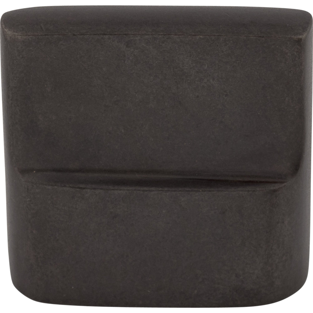 Top Knobs - Hardware - Aspen Flat Sided Knob - Mahogany Bronze - Union Lighting Luminaires Décor