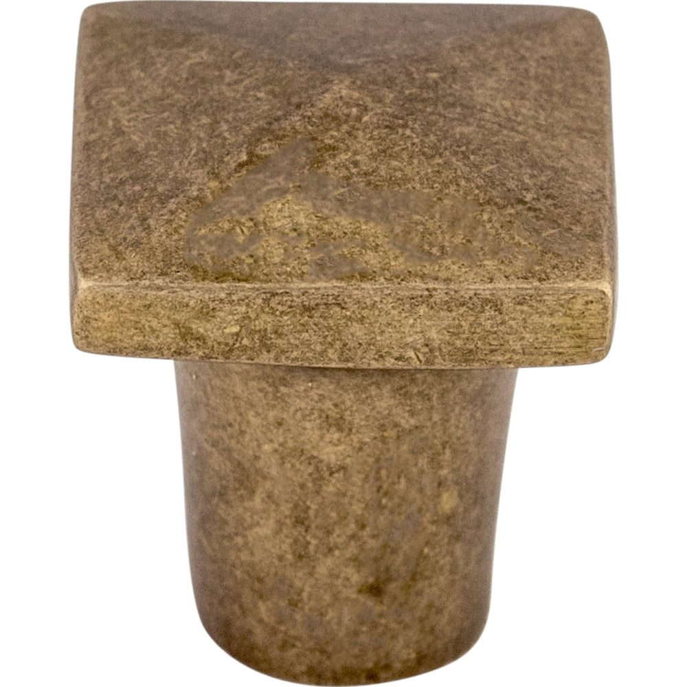 Top Knobs - Hardware - Aspen Square Knob - Silicon Bronze Light - Union Lighting Luminaires Décor