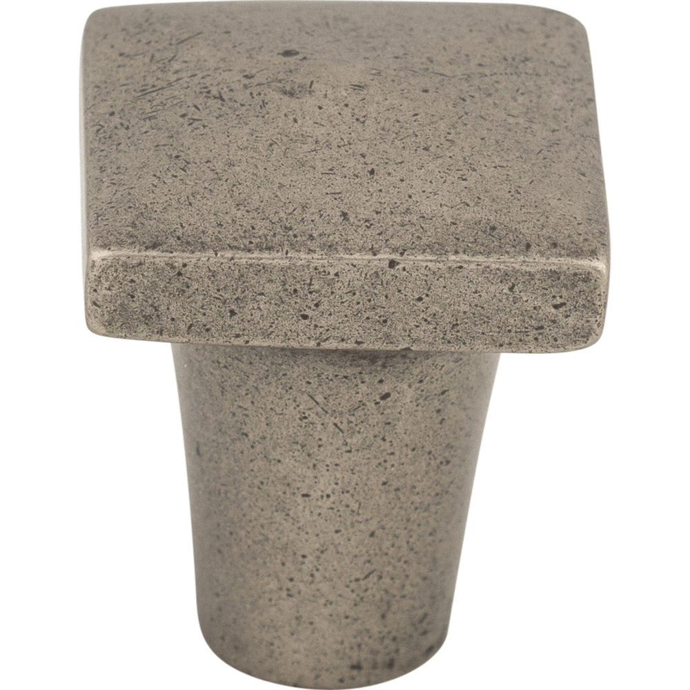 Top Knobs - Hardware - Aspen Square Knob - Light Bronze - Union Lighting Luminaires Décor