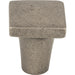 Top Knobs - Hardware - Aspen Square Knob - Light Bronze - Union Lighting Luminaires Décor
