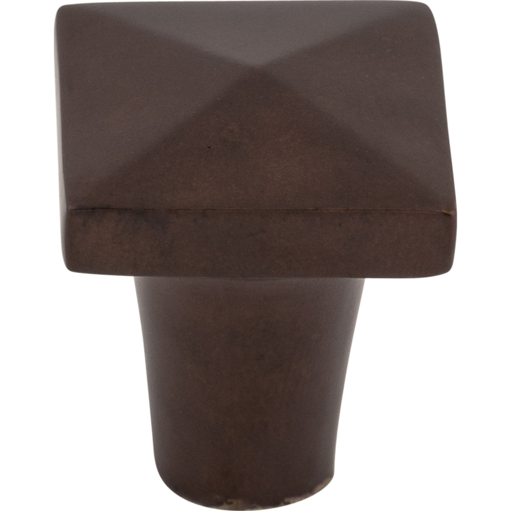 Top Knobs - Hardware - Aspen Square Knob - Medium Bronze - Union Lighting Luminaires Décor