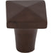 Top Knobs - Hardware - Aspen Square Knob - Medium Bronze - Union Lighting Luminaires Décor