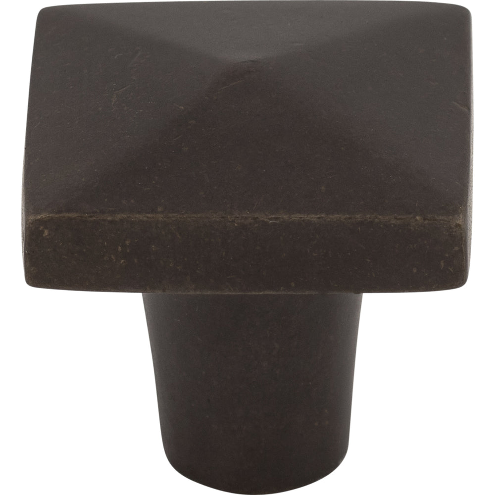 Top Knobs - Hardware - Aspen Square Knob - Cast Iron - Union Lighting Luminaires Décor