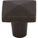 Top Knobs - Hardware - Aspen Square Knob - Cast Iron - Union Lighting Luminaires Décor
