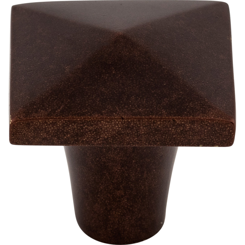 Top Knobs - Hardware - Aspen Square Knob - Silicon Bronze Light - Union Lighting Luminaires Décor