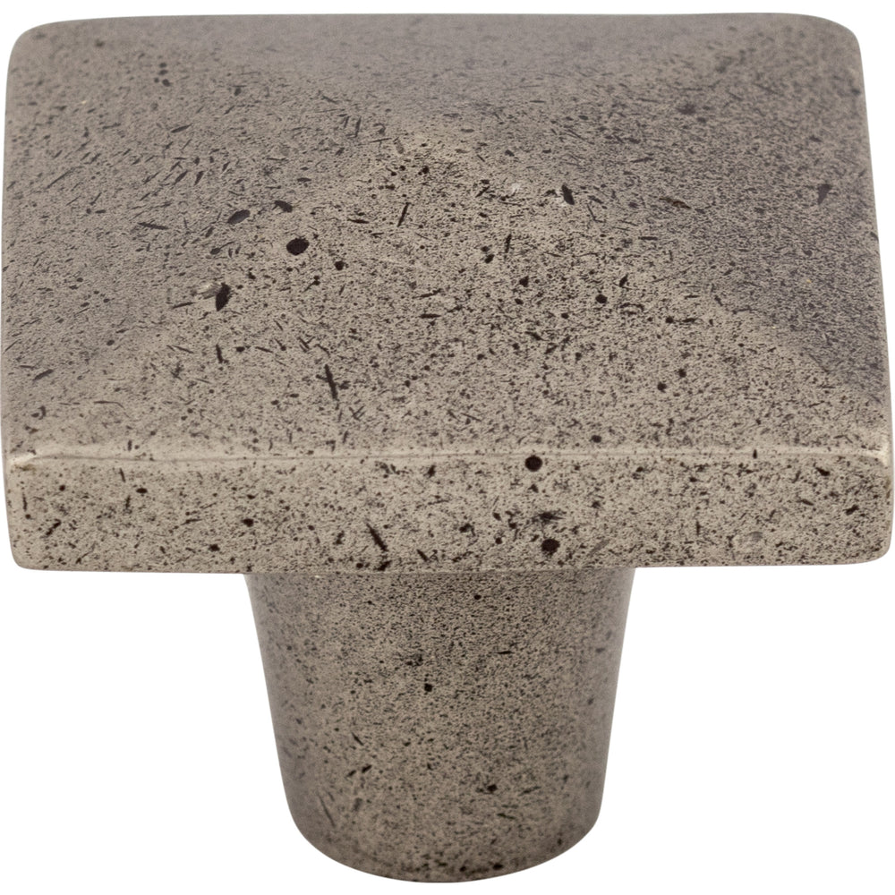 Top Knobs - Hardware - Aspen Square Knob - Light Bronze - Union Lighting Luminaires Décor