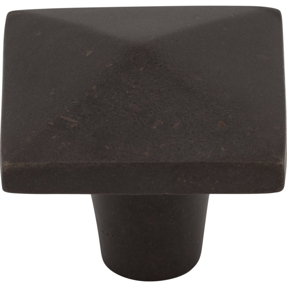 Top Knobs - Hardware - Aspen Square Knob - Silicon Bronze Light - Union Lighting Luminaires Décor