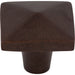 Top Knobs - Hardware - Aspen Square Knob - Tuscan Bronze - Union Lighting Luminaires Décor