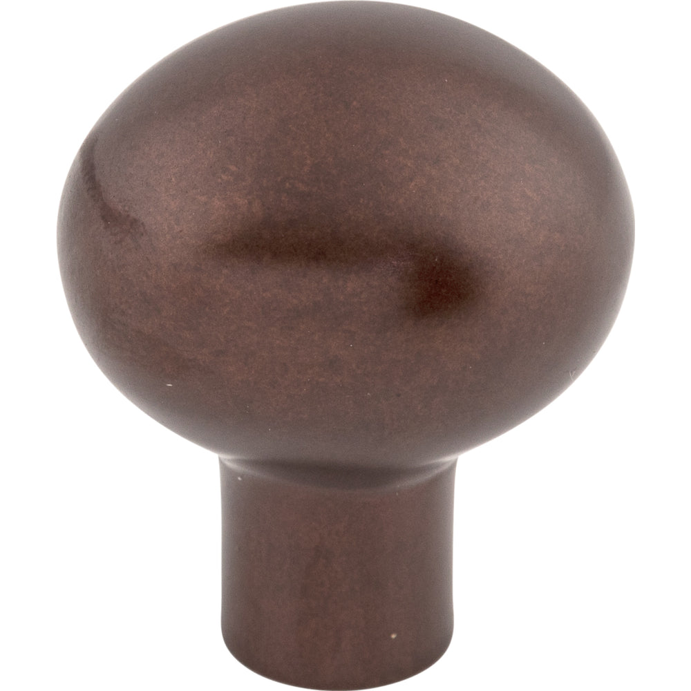 Top Knobs - Hardware - Aspen Small Egg Knob - Medium Bronze - Union Lighting Luminaires Décor