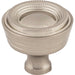 Top Knobs - Hardware - Beaded Knob - Flat Black - Union Lighting Luminaires Décor