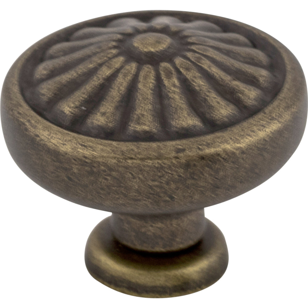 Top Knobs - Hardware - Flower Knob - Pewter Antique - Union Lighting Luminaires Décor
