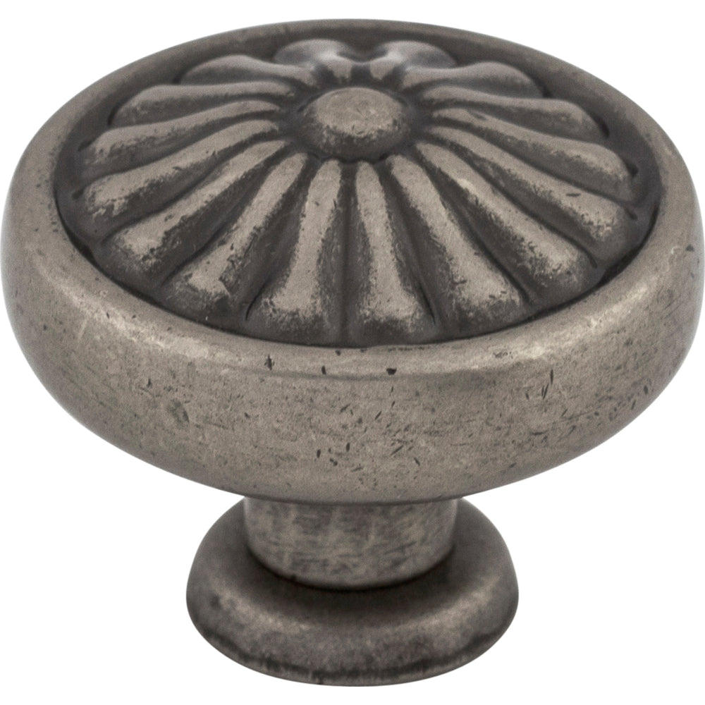 Top Knobs - Hardware - Flower Knob - Brushed Satin Nickel - Union Lighting Luminaires Décor