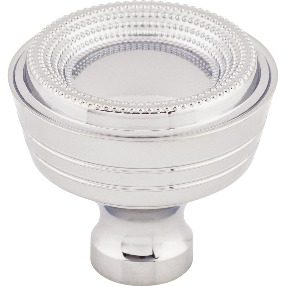 Top Knobs - Hardware - Beaded Knob - Brushed Satin Nickel - Union Lighting Luminaires Décor