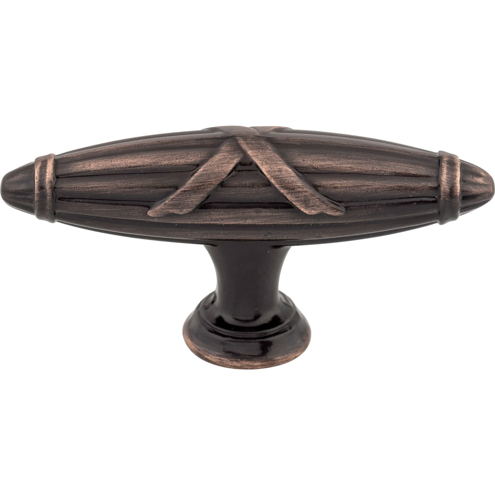 Top Knobs - Hardware - Ribbon & Reed T-Pull - Pewter Antique - Union Lighting Luminaires Décor