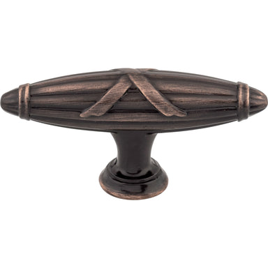 Top Knobs - Hardware - Ribbon & Reed T-Pull - Pewter Antique - Union Lighting Luminaires Décor