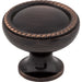 Top Knobs - Hardware - Emboss Knob - Honey Bronze - Union Lighting Luminaires Décor