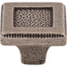 Top Knobs - Hardware - Square Inset Knob - Cast Iron - Union Lighting Luminaires Décor