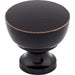 Top Knobs - Hardware - Bergen Knob - Brushed Satin Nickel - Union Lighting Luminaires Décor