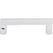 Top Knobs - Hardware - Aspen II Flat Sided Pull - Brushed Satin Nickel - Union Lighting Luminaires Décor