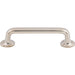 Top Knobs - Hardware - Aspen II Rounded Pull - Brushed Satin Nickel - Union Lighting Luminaires Décor