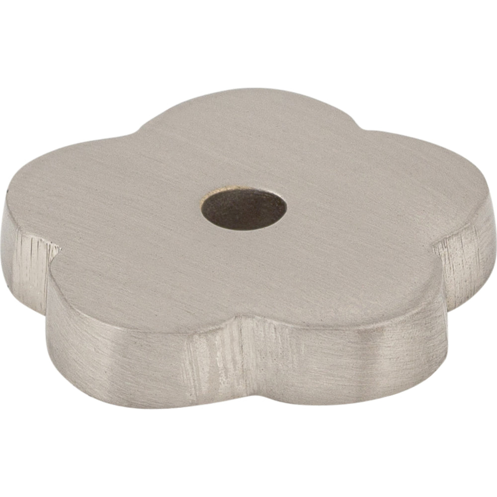 Top Knobs - Hardware - Aspen II Flower Backplate - Polished Chrome - Union Lighting Luminaires Décor