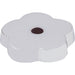 Top Knobs - Hardware - Aspen II Flower Backplate - Polished Nickel - Union Lighting Luminaires Décor