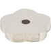 Top Knobs - Hardware - Aspen II Flower Backplate - Polished Chrome - Union Lighting Luminaires Décor